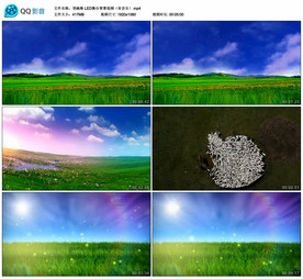 顶碗舞 舞蹈舞台大屏幕背景视频