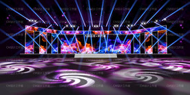 舞台效果 晚宴舞台 会议舞台