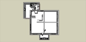 草图大师模型家装模型2居室