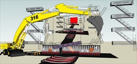 草图大师模型舞台