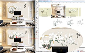 花开富贵白玉兰