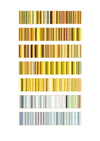 金色银色渐变效果