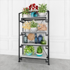 一套装饰植物花架