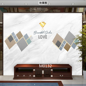 大理石 菱形 钻石 背景墙