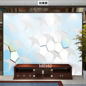 3D轻奢五边形几何