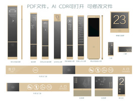 小区全套导视系统