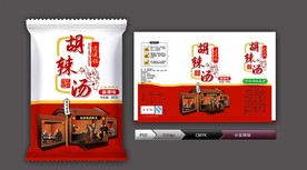 胡辣汤包装(展开图)