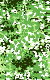 迷彩绿色花型