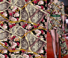 大牌 复古 数码印花 男装女装