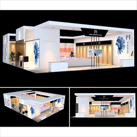 简洁混搭风格展厅展示