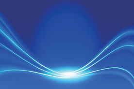 蓝色通用未来科技背景渐变曲线