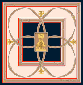 巴宝莉天使方巾