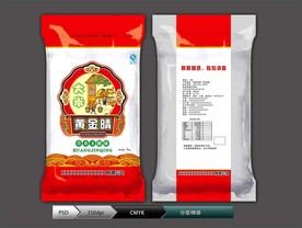 大米包装(展开图)
