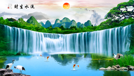 山水画 水墨山水画 意境山水画