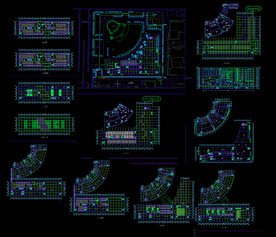 图书馆建筑平面图