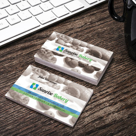 简约名片双面PSD展开图