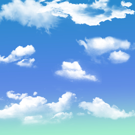 蓝天白云