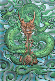 龙牌精雕图