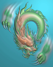 龙牌精雕图