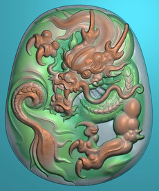 龙牌精雕图