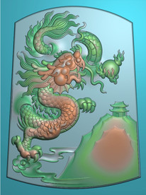 龙牌精雕图