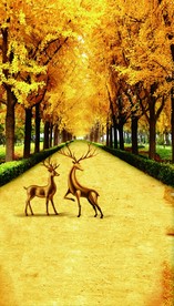 玄关背景墙 现代装饰画 晶瓷装