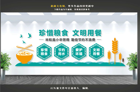 食堂餐厅文化墙