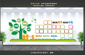 校园风采文化墙