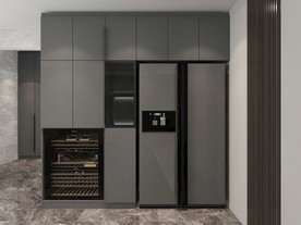 轻奢酒柜效果图