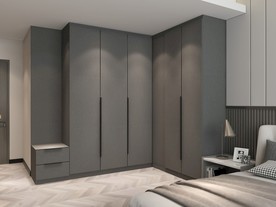 轻奢衣柜效果图