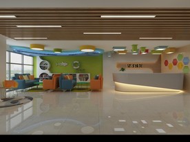 学校校园装修效果图