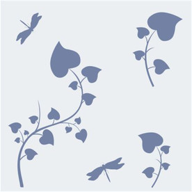 硅藻泥网板欧式现代中式花纹