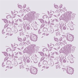 硅藻泥网板欧式现代中式花纹