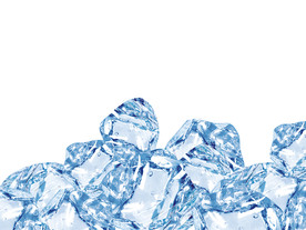 夏季冰块装饰