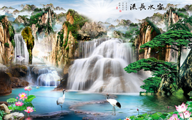 山水画 水墨山水画 意境山水画