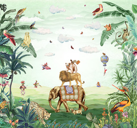 西洋画植物动物