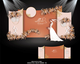 莫兰迪色系婚礼