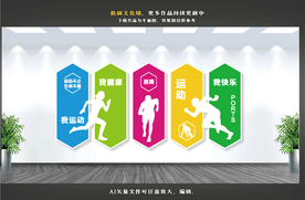 运动文化墙