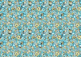 大牌抽象密集乱花碎花花卉