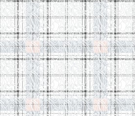 大牌抽象乱花格子