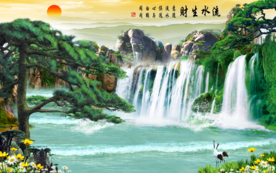 山水画 水墨山水画 意境山水画