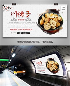 川楝子灯箱招贴海报展板挂画单页