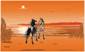 水墨山水画意境山水画禅境山水