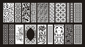 欧式镂空隔断雕花