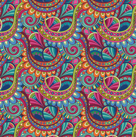 彩色梦幻四方连续