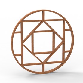 中式窗户C4D模型KS工程文件