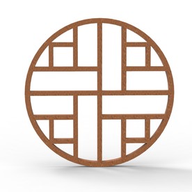 C4D中式古典窗户模型KS工程