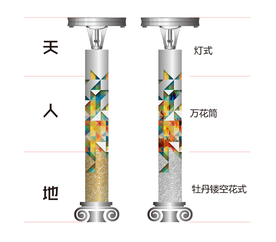 城市雕塑灯杆设计