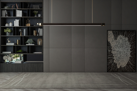 意大利餐厅意式躺椅背景墙