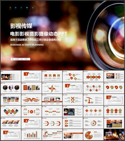 影视传媒微电影后期制作PPT